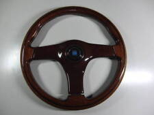 NARDI GARA3 Wooden Steering Wheel TYPE3 wood 36.5Φ 36.5cm Genuine RARE picture