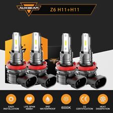 4pcs LED Headlight Bulbs High Low Beam H9 H11 for Chevy Silverado 2500HD 20-2023 picture