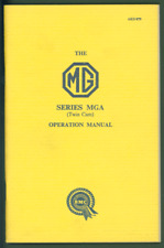 Vintage MG MGA Twin Cam Operation Manual ADK 879 picture