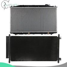 For 2008-2012 Honda Accord Car Radiator & A/C Condenser Cooling Kit picture
