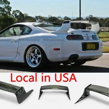 For Toyota Supra MK4 A80 Forged Carbon Look+FRP Unpainted Rear Trunk Spoiler Lip picture