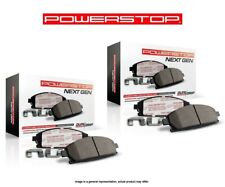 Powerstop Carbon-Fiber Ceramic Brake Pads+Hardware(w/Brembo) FRONT+REAR PS105801 picture