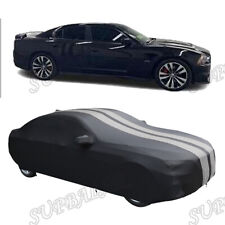 For Honda NSX NSX-R Indoor Car Cover Satin Stretch Dustproof Black/Grey New picture