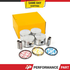 Fits 90-97 Nissan Pick Up 2.4L KA24E Sohc Pistons with Rings picture