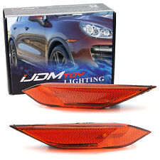 USDM Amber Lens Front Bumper Side Marker Light Shell For 2011-14 Porsche Cayenne picture