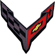 CORVETTE C8 GRAND SPORT RACING TEAM EMBROIDERED PATCH  iron on Sew 4