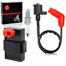 CDI Box Ignition Coil Spark Plug For Honda TRX300 TRX300FW FourTrax 300 1994-97 picture