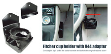 Porsche 944/968 Fitcher cup holder with installed adapter picture