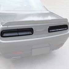 Smoked Tail Light Cover Rear Light Guards Trim Set for Dodge Challenger 2015-22 picture