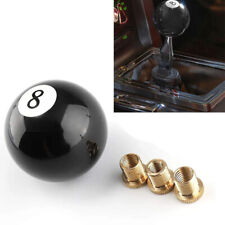 #8 eight Pool Billiard Ball custom Gear Shifter Shift Knob car lever Black,new picture