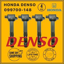099700-148 Denso x4 Ignition Coils for 2008-2012 Honda Accord CR-V Civic 2.4L L4 picture