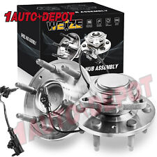 2WD Front Wheel Bearing Hubs for Chevy Silverado 1500 GMC Sierra Tahoe 6 LUG x 2 picture