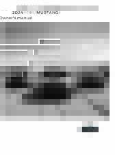 2024 Ford Mustang Owners Manual User Guide picture