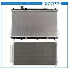 Aluminum Radiator & AC Condenser Cooling Kit For 07 08 09 Honda CR-V 2.4L l4 picture
