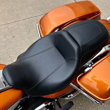 Driver Passenger Low-Profile Seat For Harley Touring Road King Street Glide 08+ picture