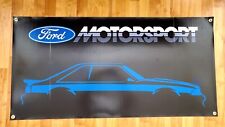 Big Vinyl Banner 80's Mustang motorsport poster racing 4'x2' picture