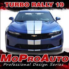 2019-2024 TURBO RALLY Chevy Camaro Racing Stripes Hood Vinyl Graphics Decals picture