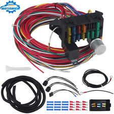 12 Circuit Standard Wiring Harness Street Hot Rod Wire Long Wires Wiring Harness picture