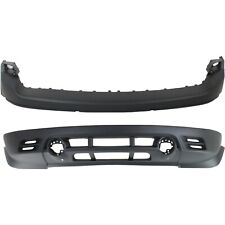 Bumper Cover For 2011-2017 Jeep Patriot Front Upper and Lower Set of 2 picture