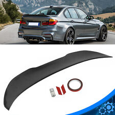 For 12-18 BMW F30 & F80 M3 Carbon Fiber Color PSM Style Rear Trunk Spoiler Lip picture