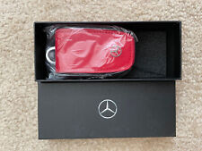 New Mercedes-Benz Leather Key Case Red picture