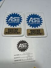 ASE Master Automotive Technician Patches New Lot of 2  picture