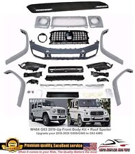 G63 AMG Style Body Kit Bumper Upgrade W464 G500 G550 Front Spoiler LED 2019-2025 picture