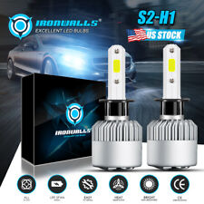 IRONWALLS H1 LED Headlight LED Lights Bulbs Kit HI/LO Beam 6000K 300000LM White picture