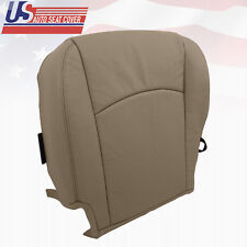 2009-2012 FITS DODGE RAM LARAMIE LEATHER & PERF DRIVER BOTTOM SEAT COVER TAN picture