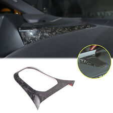 Forged Real Carbon Fiber Dashboard Speaker Frame Cover For Toyota Supra 2019-24 picture