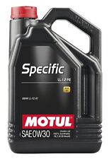 Motul SPECIFIC LL-12 FE 0W30 - 5L - Fully Synthetic Engine Motor Oil For BMW picture