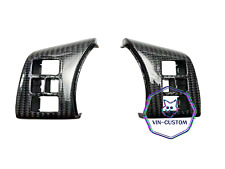 REAL CARBON FIBER STEERING WHEEL Trim Cover Frame FOR NISSAN 350Z  REPLACEMENT picture