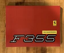 Ferrari F355 Owners Manual | (1144/96) | Factory Original  picture