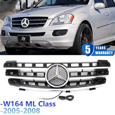 AMG Grille W/LED Emblem Grill For Mercedes Benz W164 2005-2008 ML320 ML350 ML500 picture