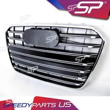 Chrome S6 Style Grill Front Bumper Grille for Audi A6 C7 S6 2012 2013 2014 2015 picture
