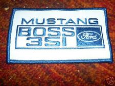 1971 Ford Mustang Boss 351 Embroidered Patch picture