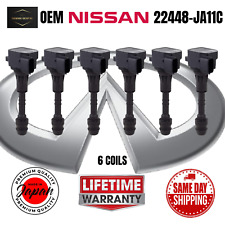 OEM NISSAN x6 Ignition Coils For 2007-2017 Nissan & Infiniti V6, 22448-JA11C picture