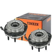 4WD TIMKEN Front Wheel Hub Bearing Pair For 05-10 Ford F250 F350 Super Duty 6.8L picture