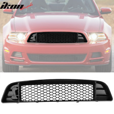 Fits 13-14 Ford Mustang Shelby Style Front Bumper Upper Mesh Grille Grill picture
