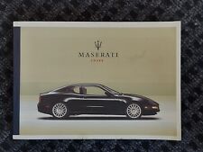 Maserati Coupe Owner Manual picture