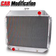 433 4 Row Aluminum Radiator Fit 1966-1979 Ford F100 F150 F250 F350 &Bronco V8 picture