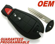 OEM 2014 - 2021 JEEP CHEROKEE 3 BUTTON REMOTE KEY FOB FOBIK 68105081 GQ4-53T picture