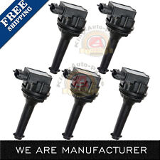 Premium Ignition coil 5 Pack for Volvo C70 S70 XC70 XC90 S60 UF341 C1258 9125601 picture