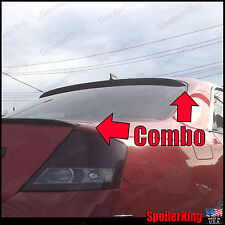 COMBO (Fits: Infiniti M45 2003-04 Y34) Rear Roof Wing & Trunk Spoiler 284R/244L picture