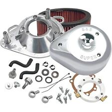 S&S Cycle Chrome Teardrop Air Cleaner Kit for Harley Twin Cam picture