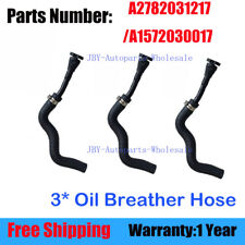 3* Oil Crankcase Breather Pipe for Benz X166 S E GLS SL GL550 E63 AMG 2782031217 picture