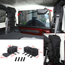 Trunk Side Anti-Roll Storage Bags For Jeep Wrangler JK 2Door 2007-17 Accessories picture
