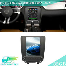 Android 10.1 Stereo GPS For 2010-2014 FORD Mustang MANUAL AC Radio NAVI 9.7