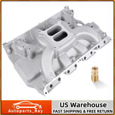 Intake Manifold Aluminum Satin 7105 Dual Plane for Ford FE 390 406 410 427 428 picture