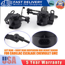 Rear LH + RH Suspension Ride Height Sensor fits GMC Cadillac Escalade Chevrolet. picture
